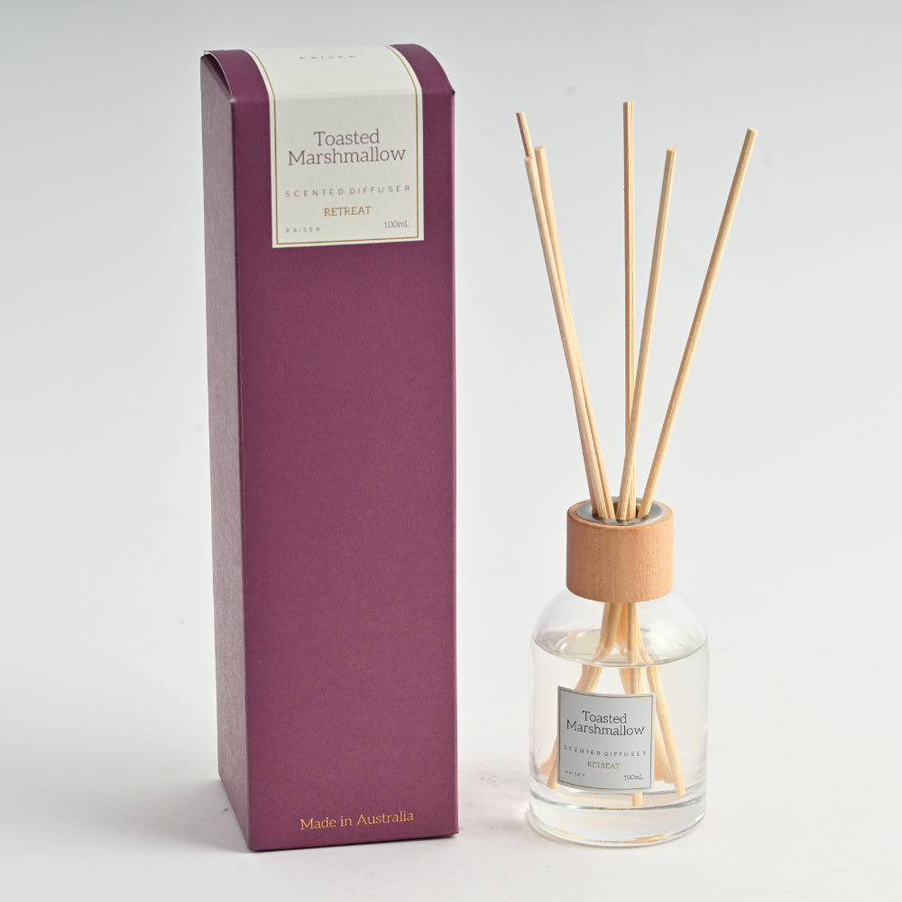 Retreat Reed Diffuser 100ml - TOASTED MARSHMALLOW